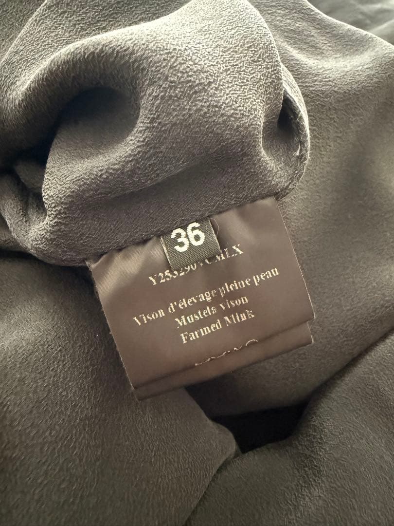 イヴサロモン YVES SALOMON METEO ミンクコート