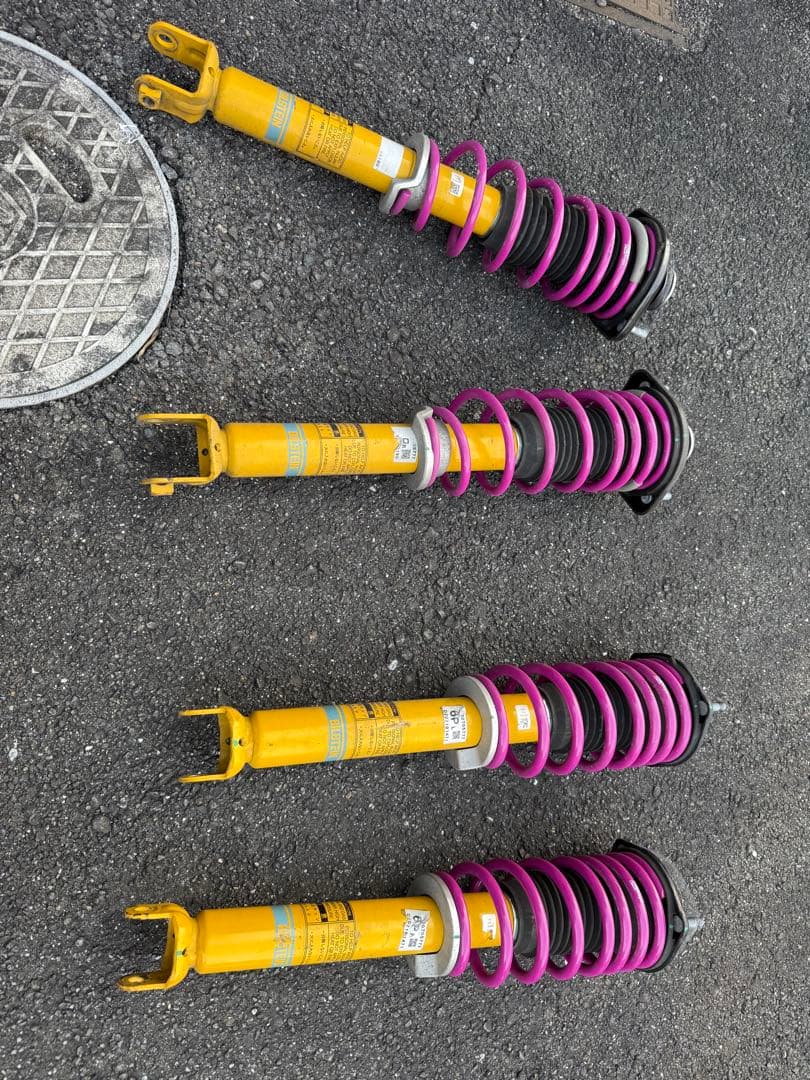 ndロードスターnr-aグレード 純正ビルシュタイン車高調+rマジックスプリング