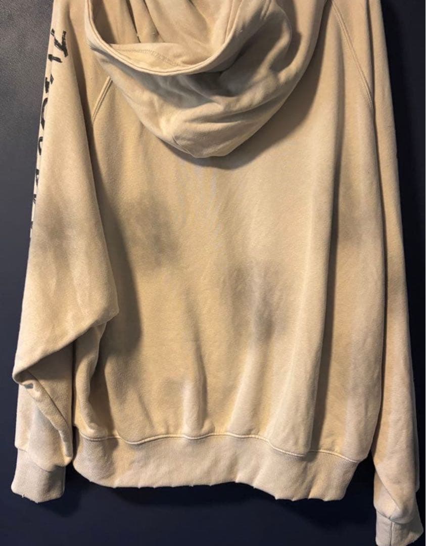 MATERIAL フード付きパーカー ベージュ