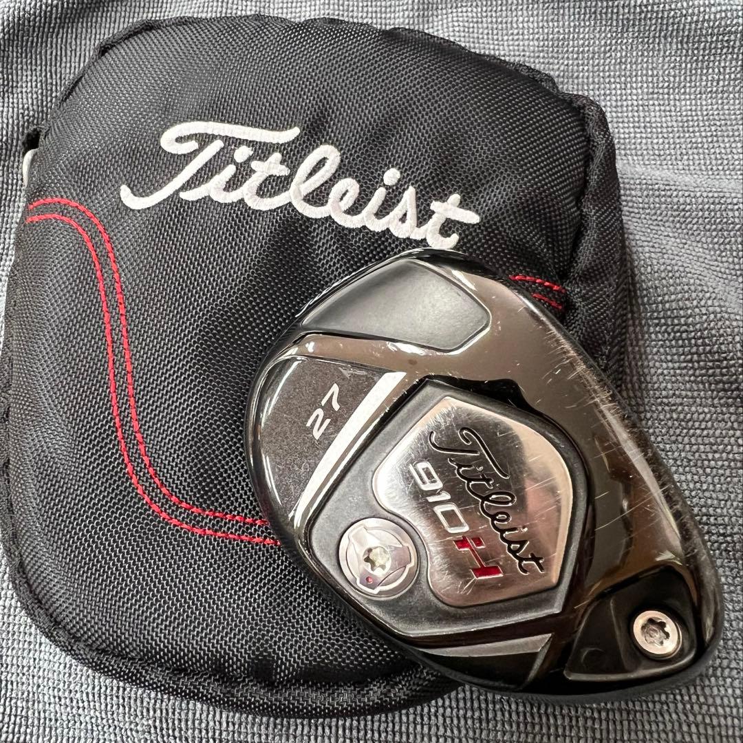 【希少ヘッド単品】タイトリスト 910H 27° ／ 純正レンチ・ポーチ付