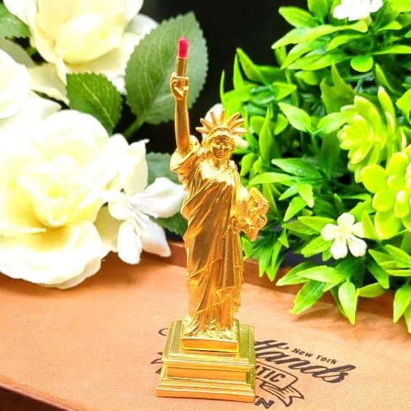 エスティローダー 練り香水 コンパクト スタチュー・オブ・リバティ ゴールド