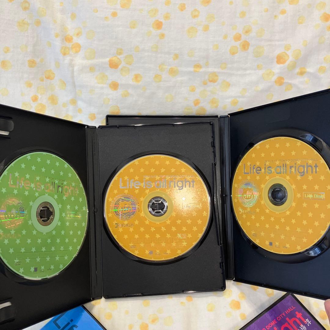 ゴールデンボンバー　Life is all right DVD 4組セット