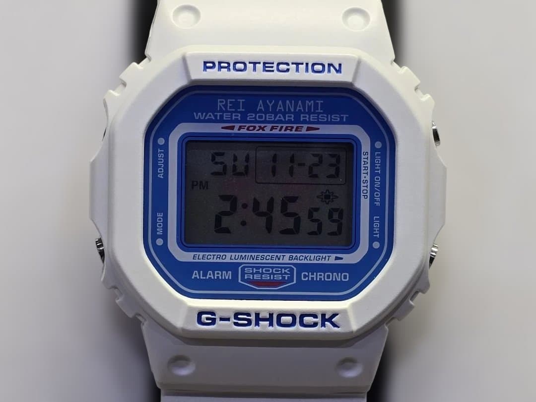 激レア G-SHOCK エヴァンゲリオン 綾波レイ モデ