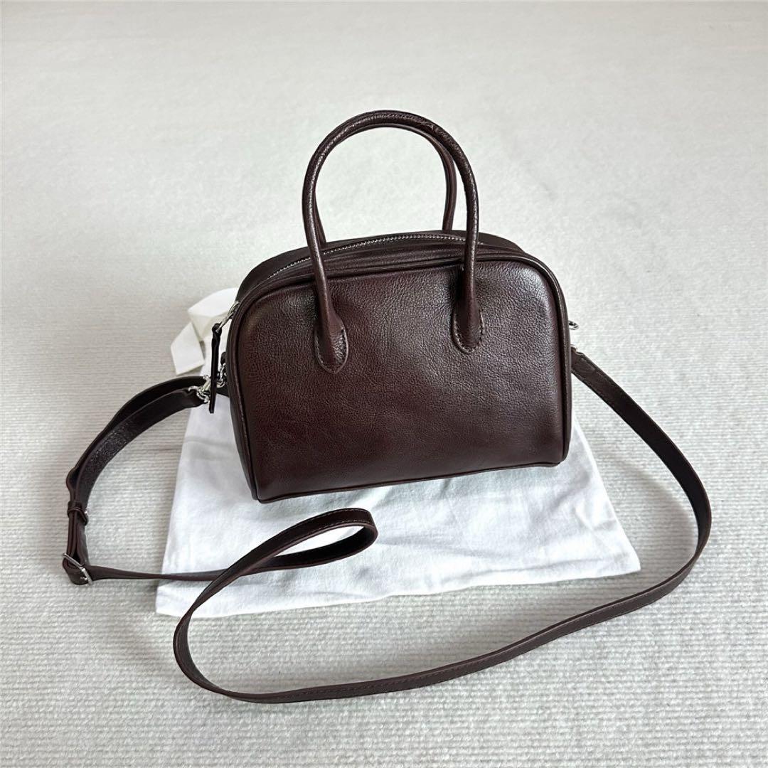 d*3様 Arts&Science ショルダーバッグ 植鞣革 ハンドバッグ ブラ