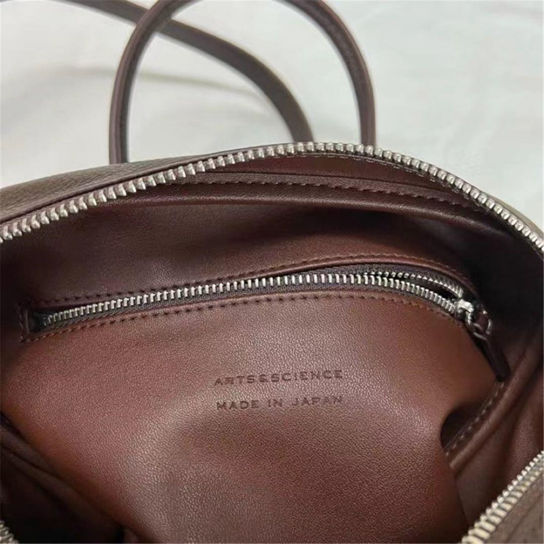 d*3様 Arts&Science ショルダーバッグ 植鞣革 ハンドバッグ ブラ