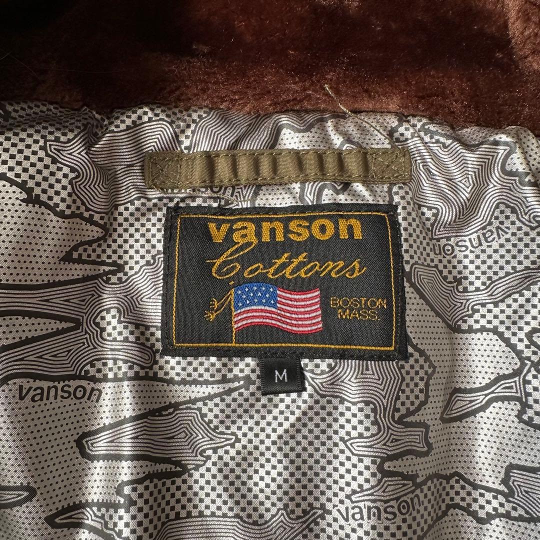 VANSON × LOONEY TUNES N3B フライジャケット カーキ M