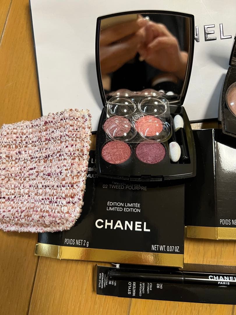 シャネル　ツイードコスメセット