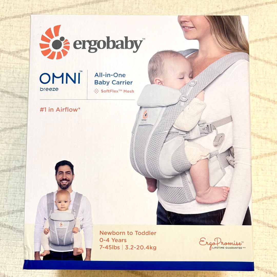 ⭐︎新品、未開封⭐︎ ergobaby Omni breeze 抱っこ紐
