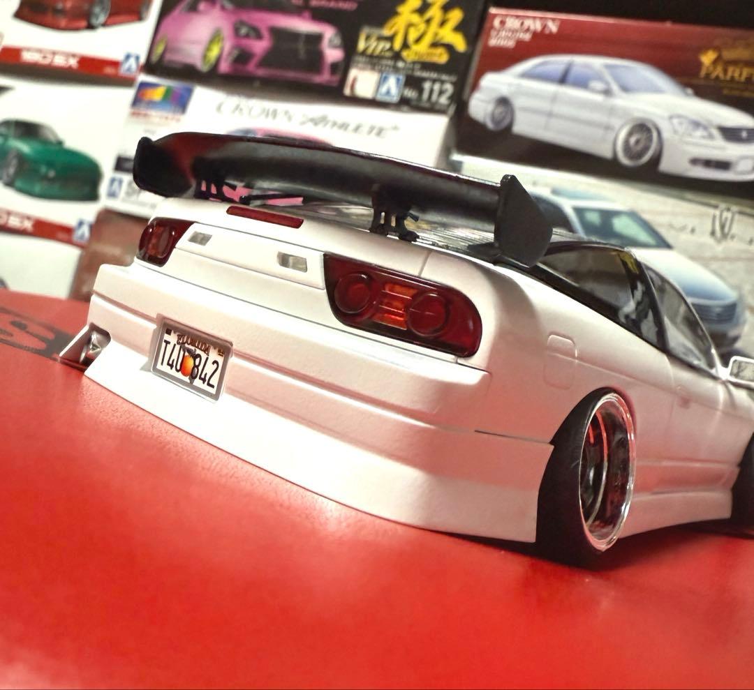 アオシマ URAS 180SX NOS仕様 Ver.2 WORKホイール 深リム