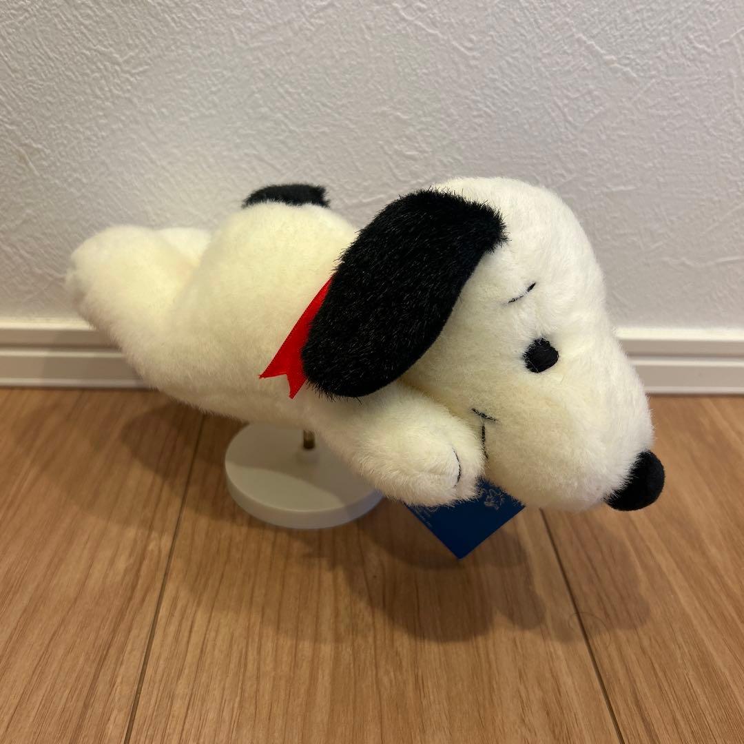 スヌーピー レトロ オルゴール ぬいぐるみ