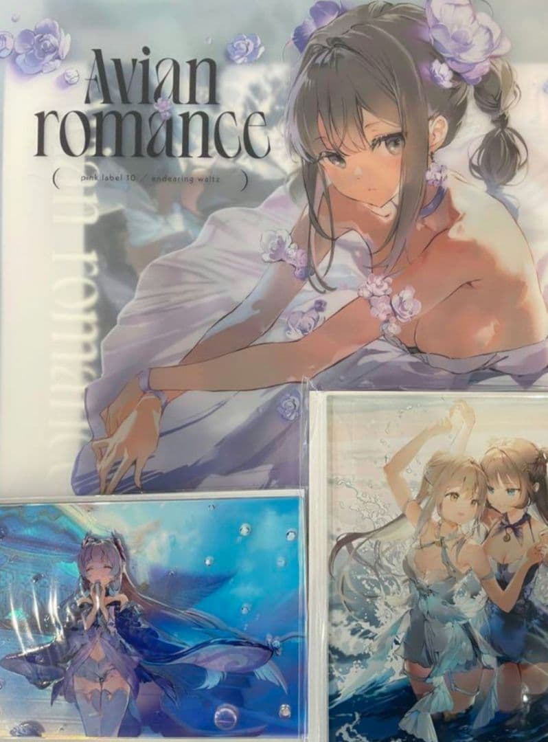 C103 メガネ少女 Anmi 新刊セット＋アクリルオブジェ＋オーロラアクリル