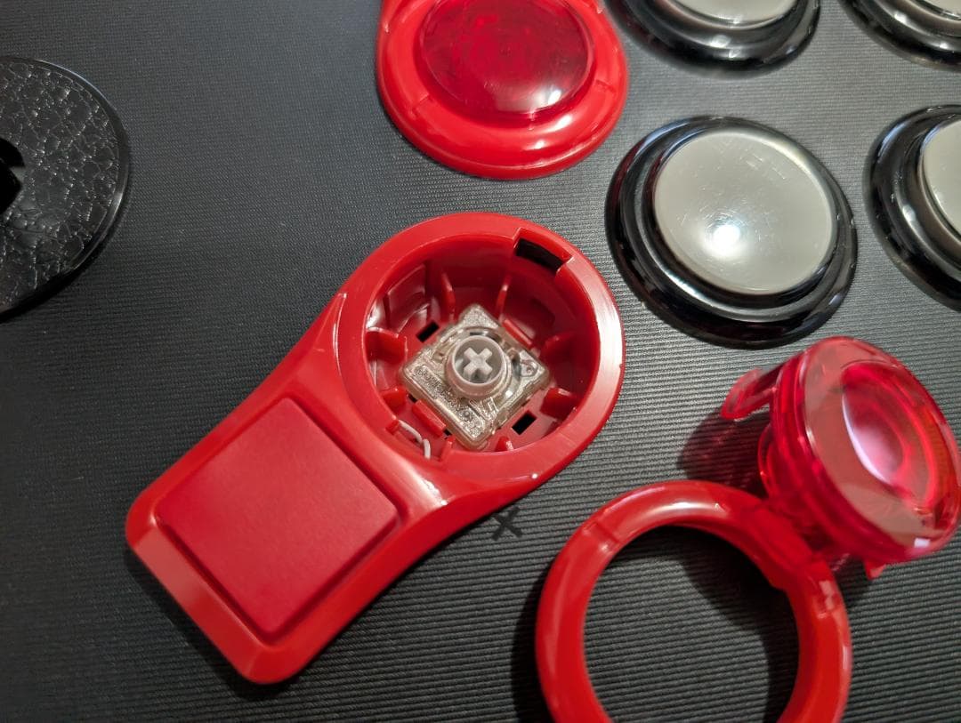 HITBOX　COMBO ExtensionとCOMBOボタン 30mm