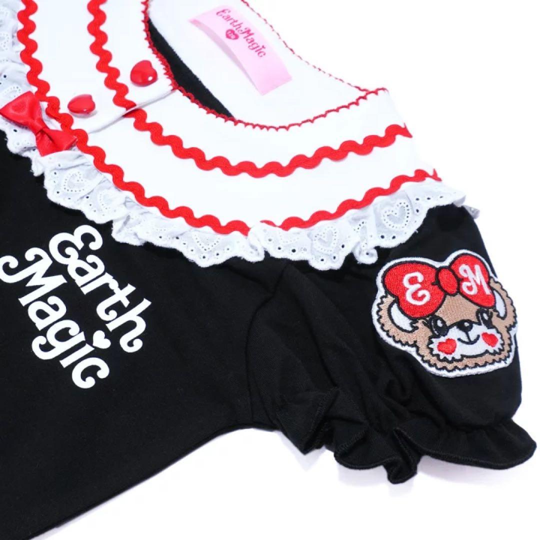 アースマジック Tシャツ・いちごスカート・テレコ・ソックス・シュシュ 140