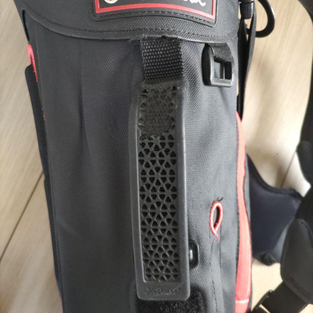 Titleist スタンドバッグ ブラック/レッド
