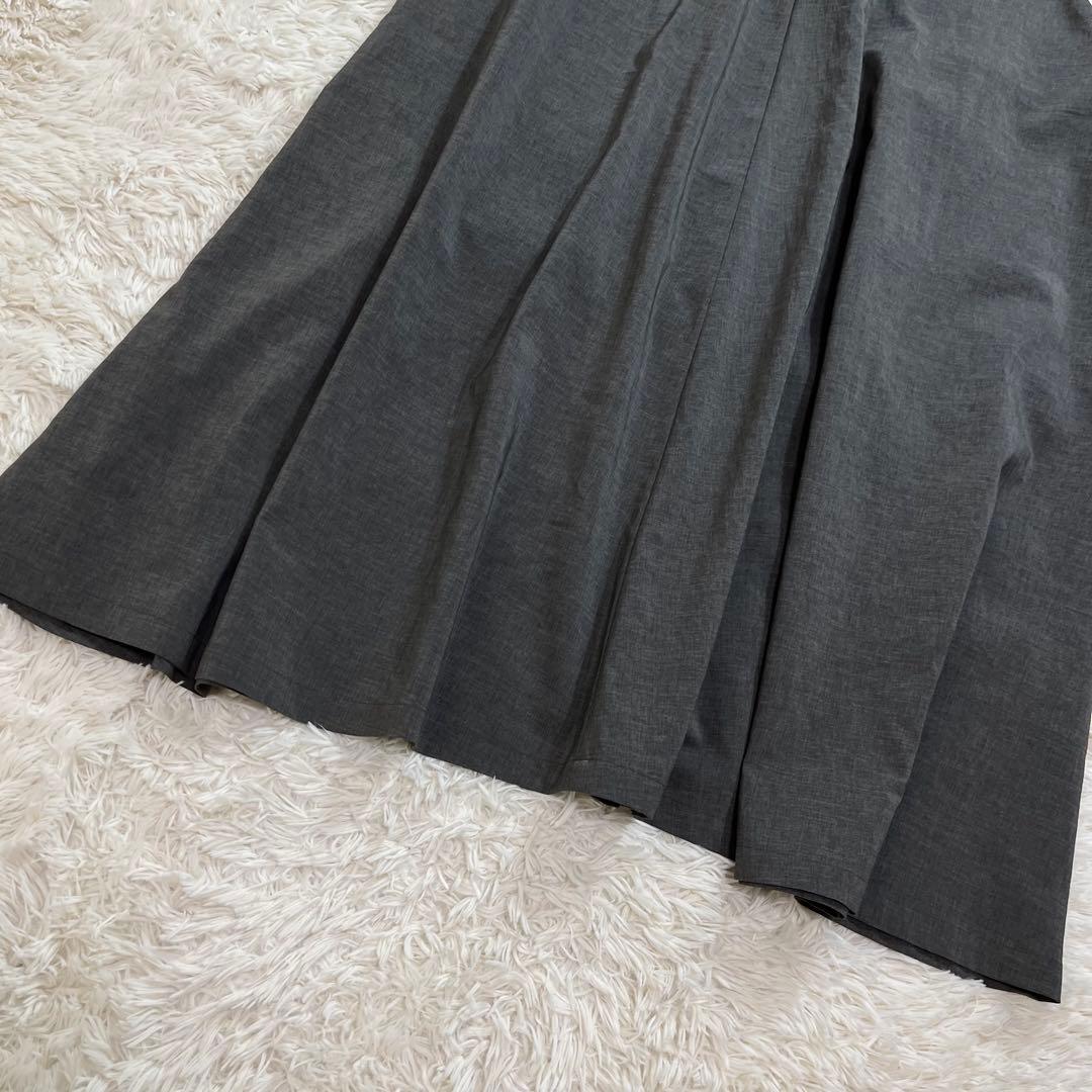 NO CONTROL AIR ジャンパースカート グレー ロングワンピース