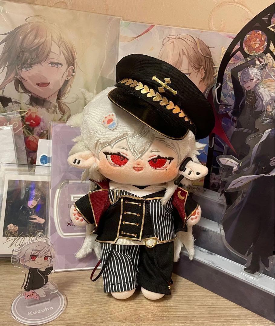 【完売激レア】お顔厳選　着せ替えぬいぐるみ　20cm　にじさんじ　葛葉　叶