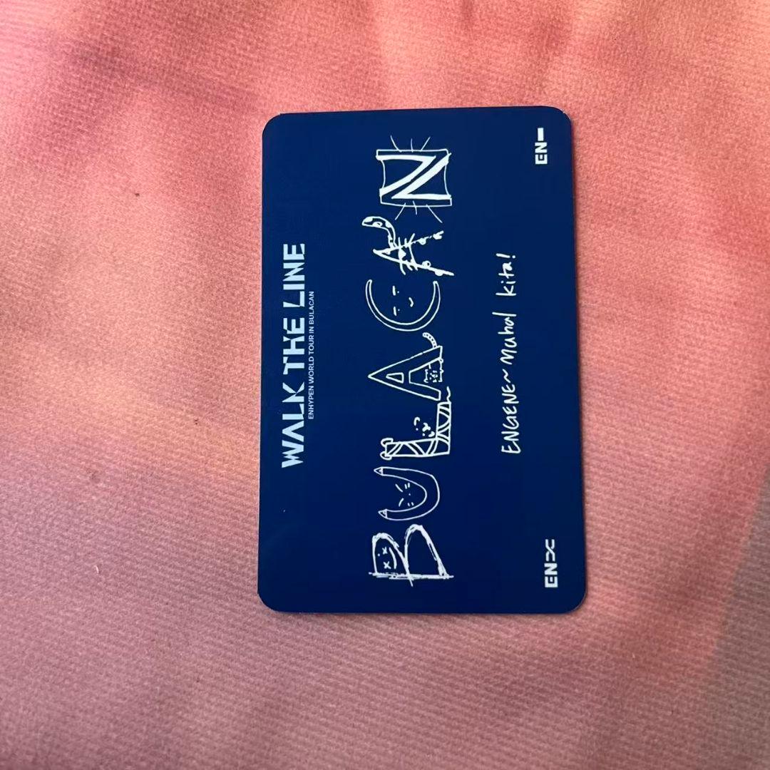 ENHYPEN BULACAN ブラカン公演 FC トレカ ヒスン