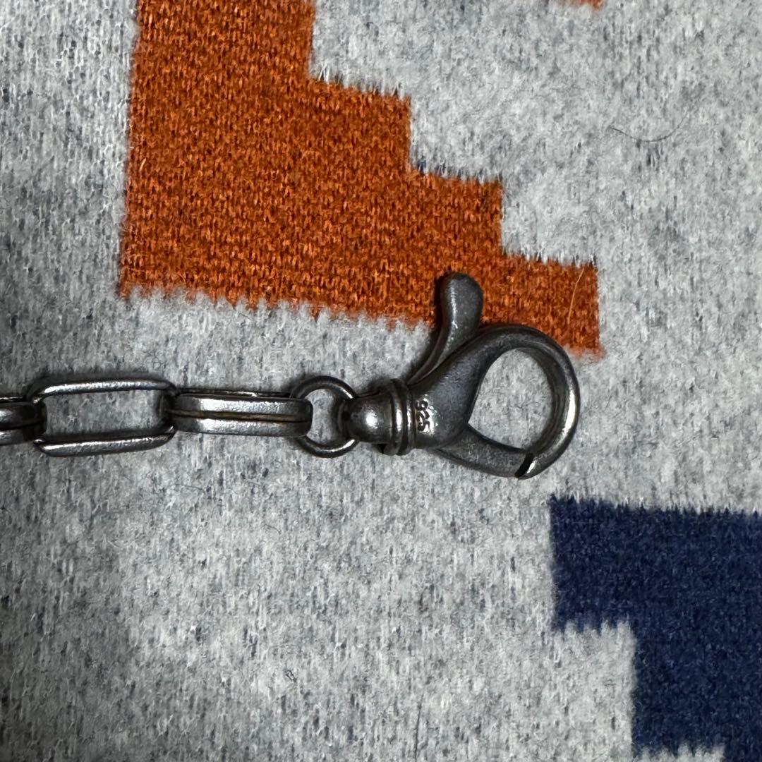 シルバー925　ウォレットチェーン　アメカジ