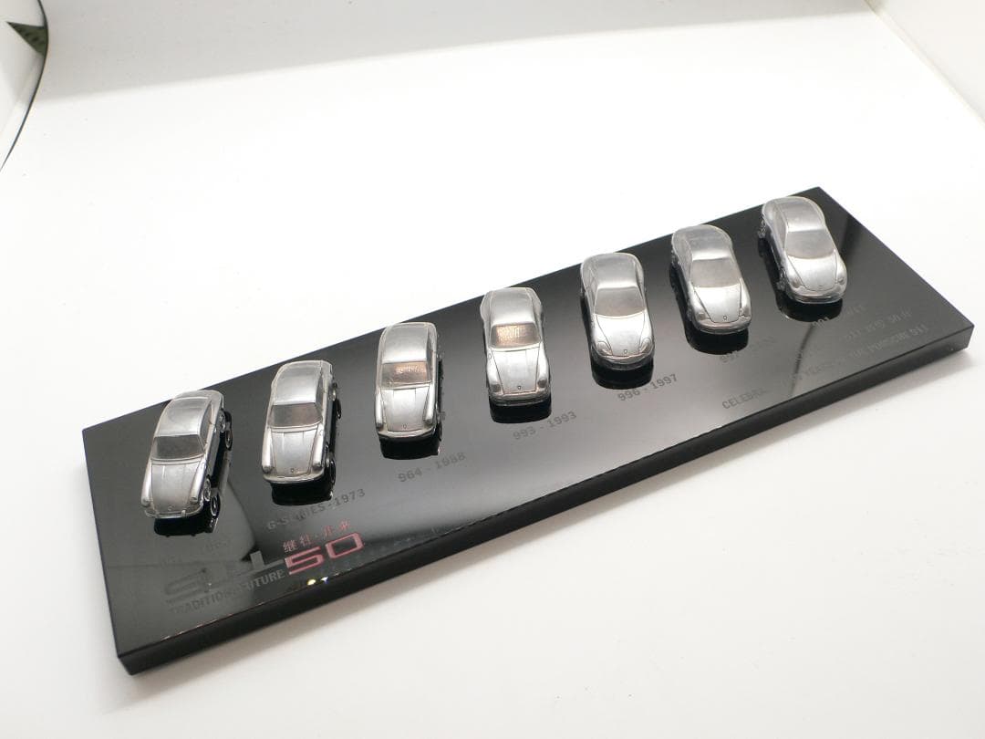 ポルシェ911　50周年記念 歴代911　インゴット　保时捷中国　 特注品