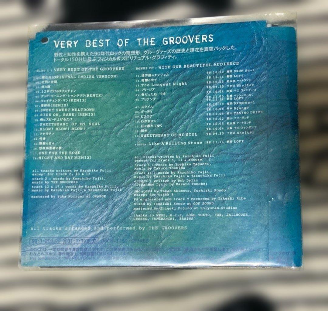 2枚組CDザ・グルーヴァーズ　VERY BEST OF THE GROOVERS