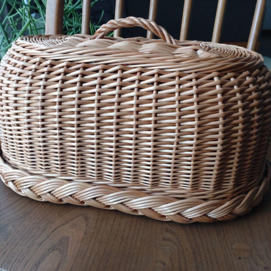 ラトビア ブレッドバスケットカゴアミドリ