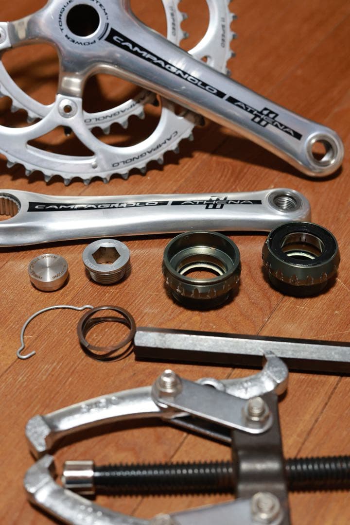 Campagnolo Athenaアテナクランクセット 50/34T 172.5