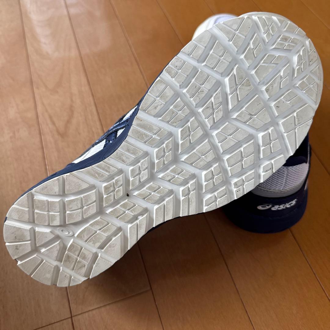 asics安全靴ウィンジョブCP209 ホワイト×ピーコート　26cm