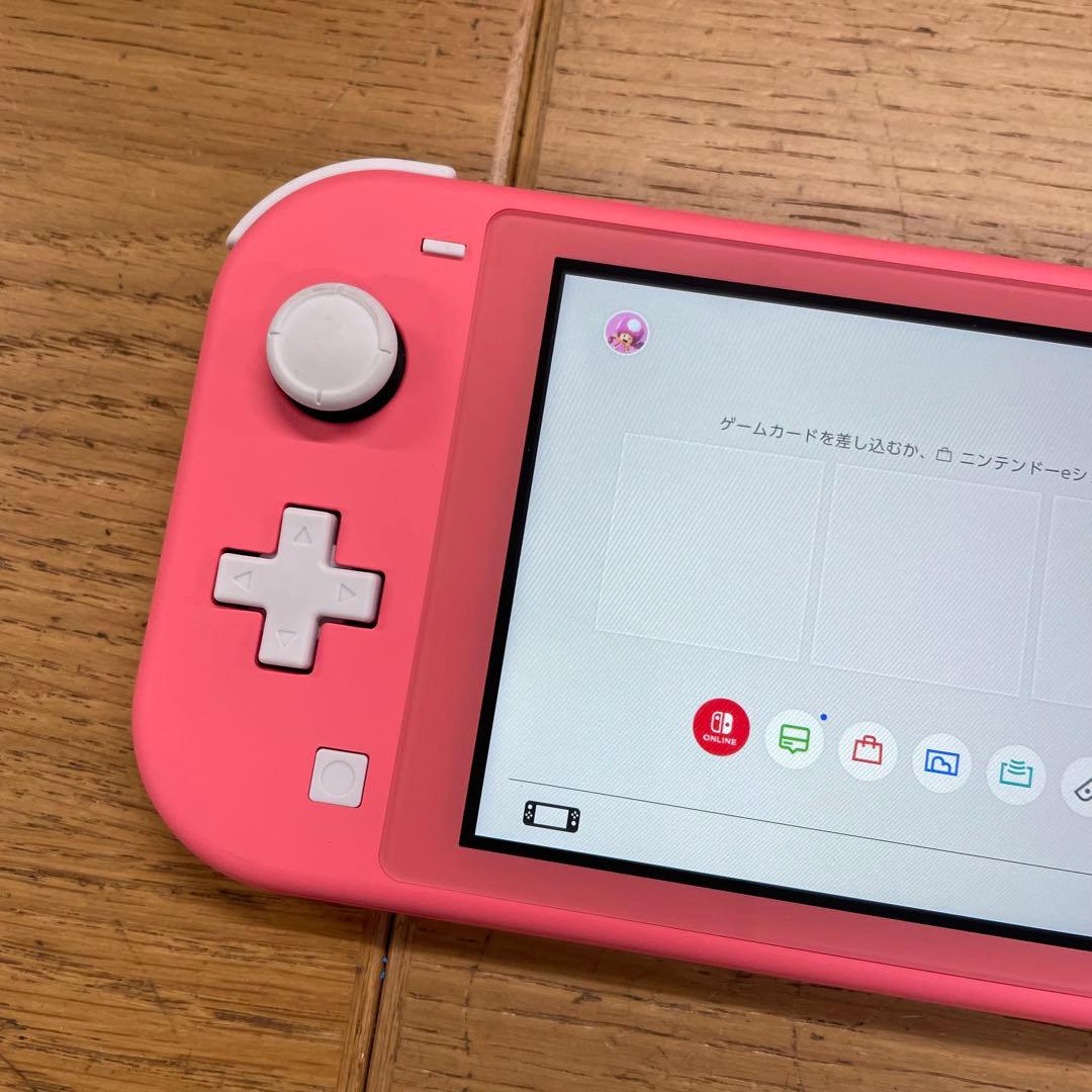 動作品 Nintendo Switch Lite ピンク HDH-001