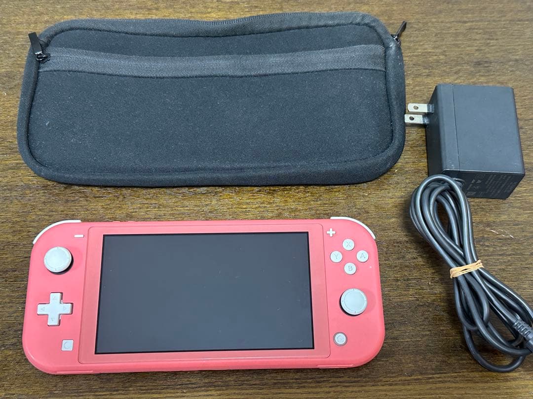 2台セットNintendo Switch Lite ピンク黄 充電器ケース付き