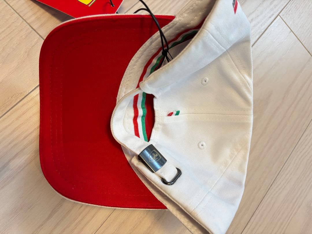 【新品未使用】フェラーリ F1 キャップ 2016年メキシコグランプリ（白）