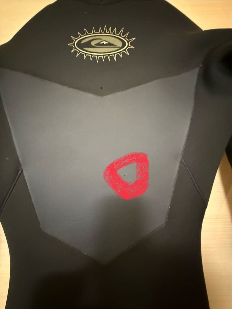 【お得用！】Quiksilver フルスーツ ブラック　5mm メンズ