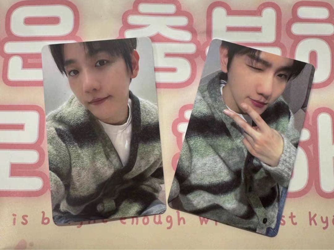 EXO  ベッキョン　入場特典　トレカ　シンガポール　2枚セット