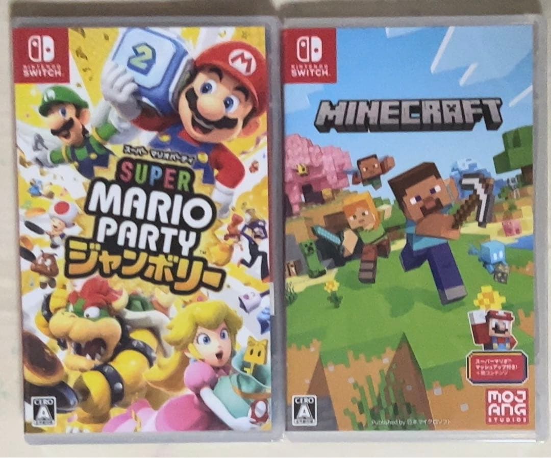 スーパーマリオパーティジャンボリー & マインクラフト セット