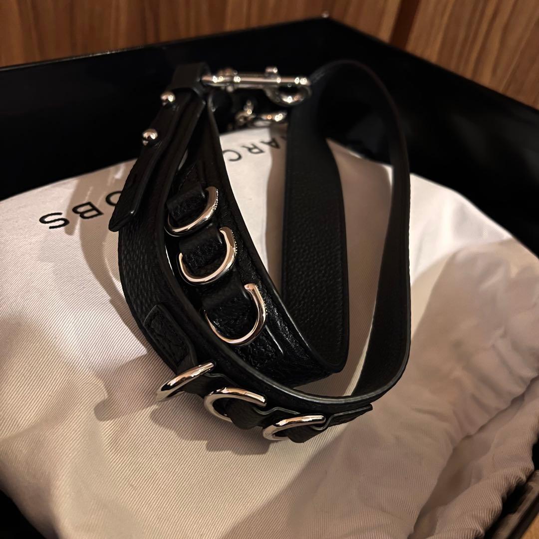 MARC JACOBS ブラックレザー バッグ