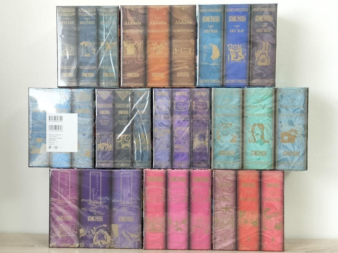 ONE PIECE EP BOX 1-10 + 105-112巻 全巻セット