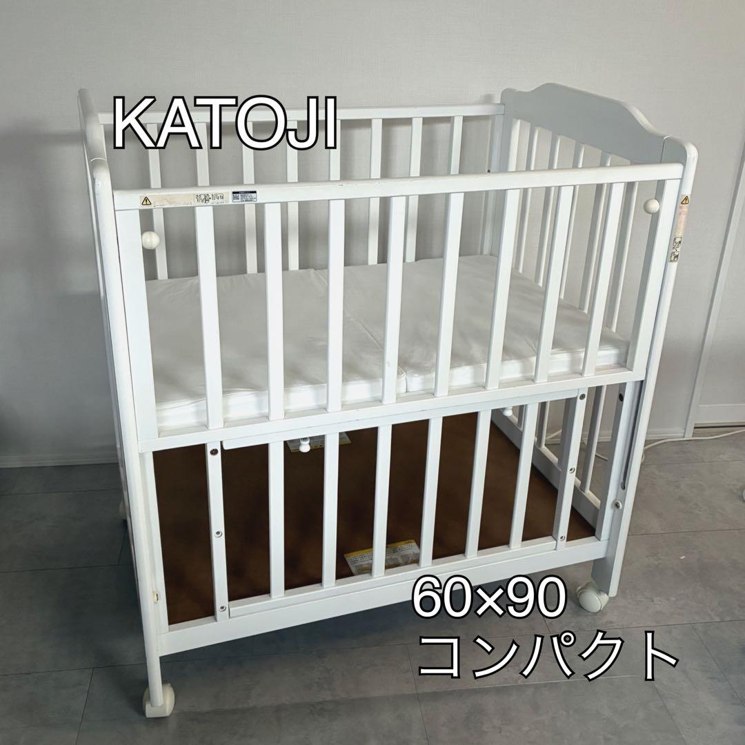 KATOJI カトージ コンパクトベビーベッド ミニベビーベッド　60×90