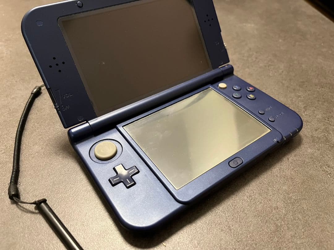 【箱無し】美品 NEW3DSLL 本体 メタリックブルー