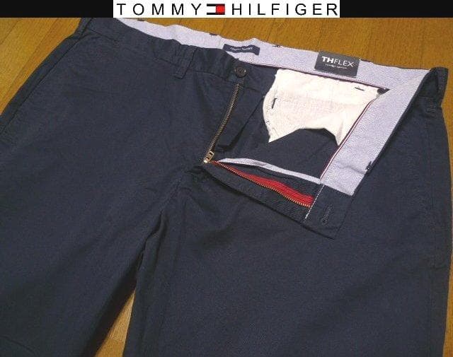 【大きい】42 (US)110cm新品トミーヒルフィガーUSA限定伸縮チノパンツ