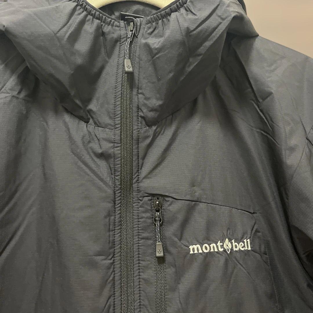 mont-bell EXライト　サーマラップパーカ　ブラック　Lサイズ