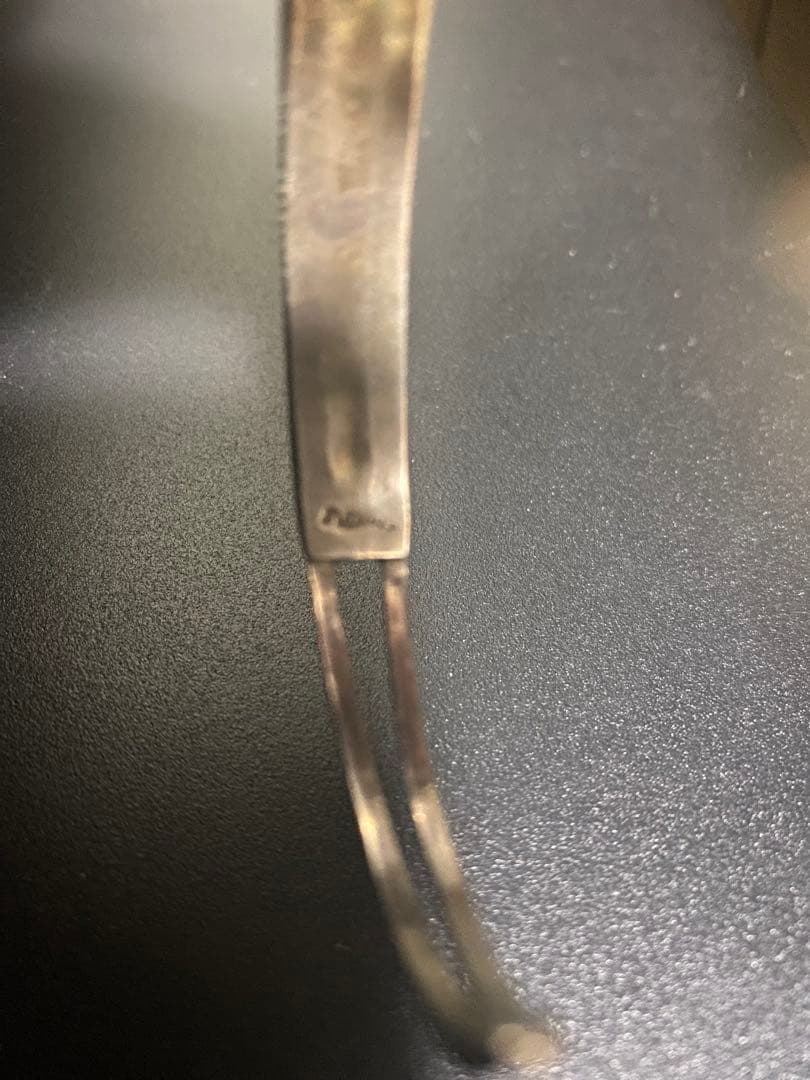 インディアンジュエリー　ズニ族　ブレスレット　バングル