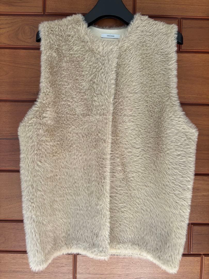 JOURNAL STANDARD ダブルフェイスフェザークルーネックベスト