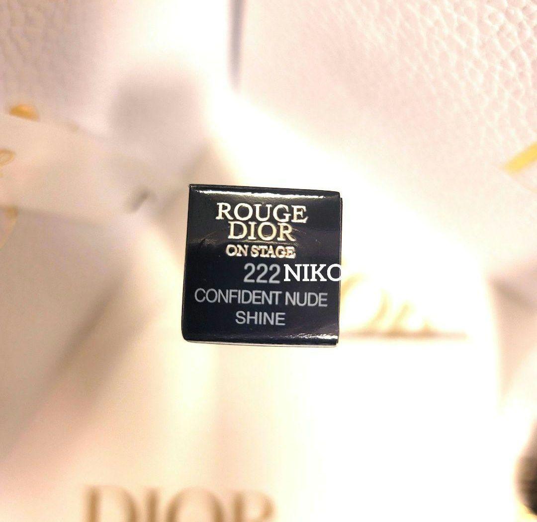 限定色 ディオール ルージュディオールオンステージ 222 コンフィデントヌード