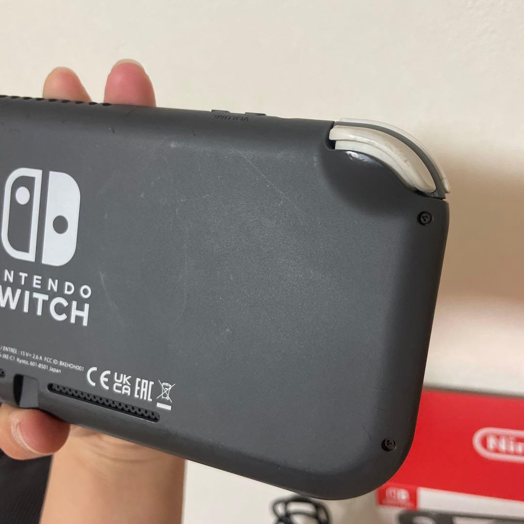 Nintendo Switch Lite グレー 本体 ジャンク品
