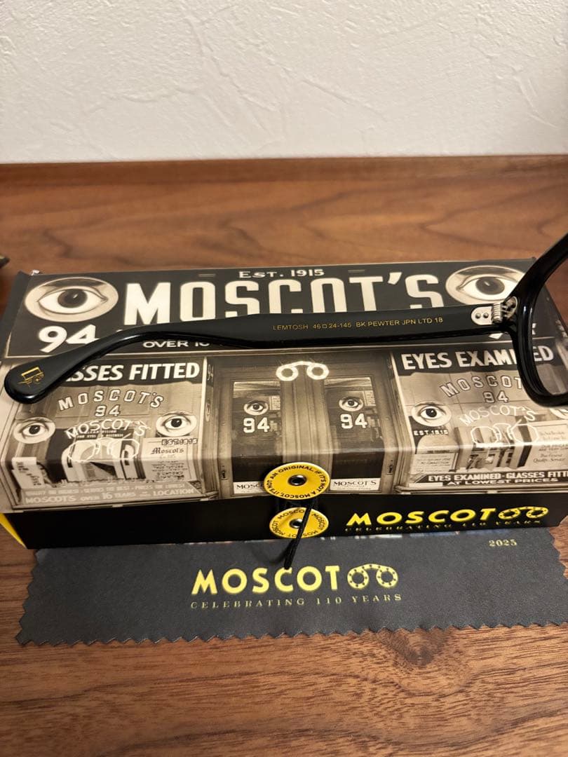 【新品】限定完売 モスコット レムトッシュ 46 18 JPNLTD