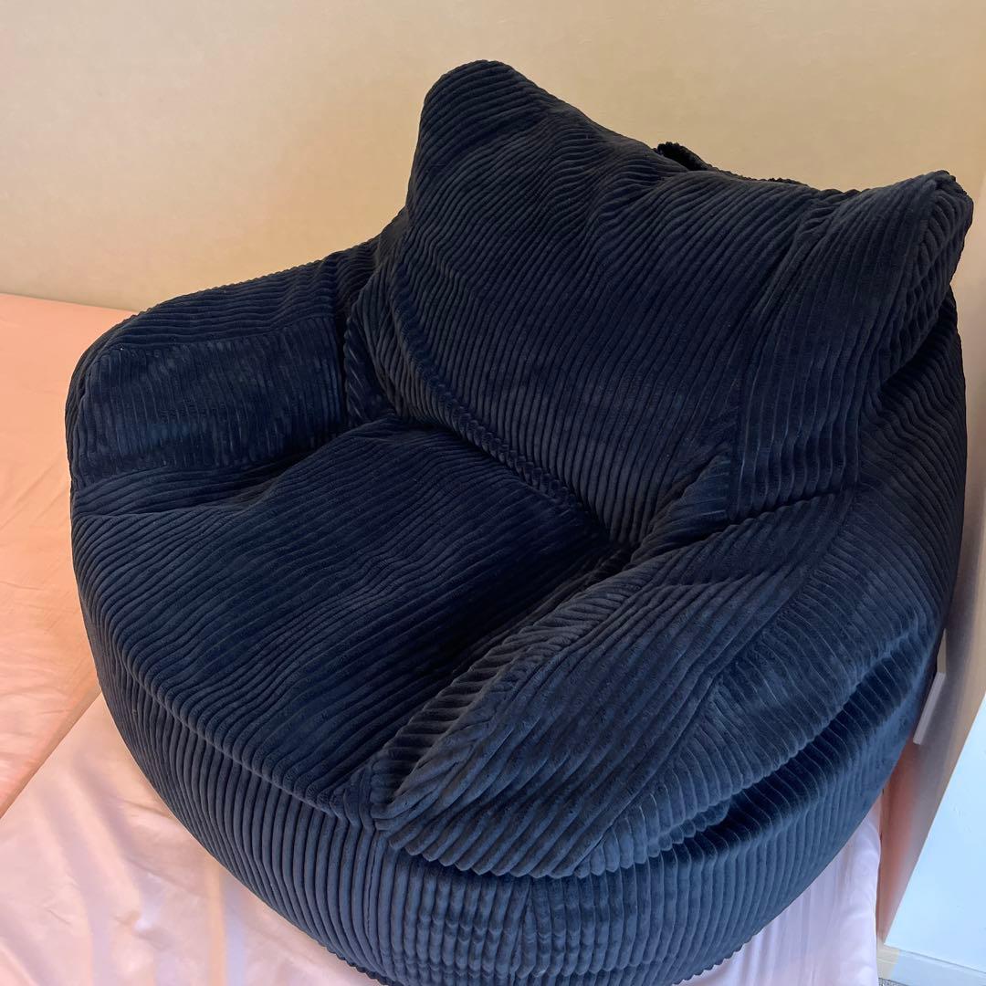 LOOSY ルージー　BLACK 1人がけソファ