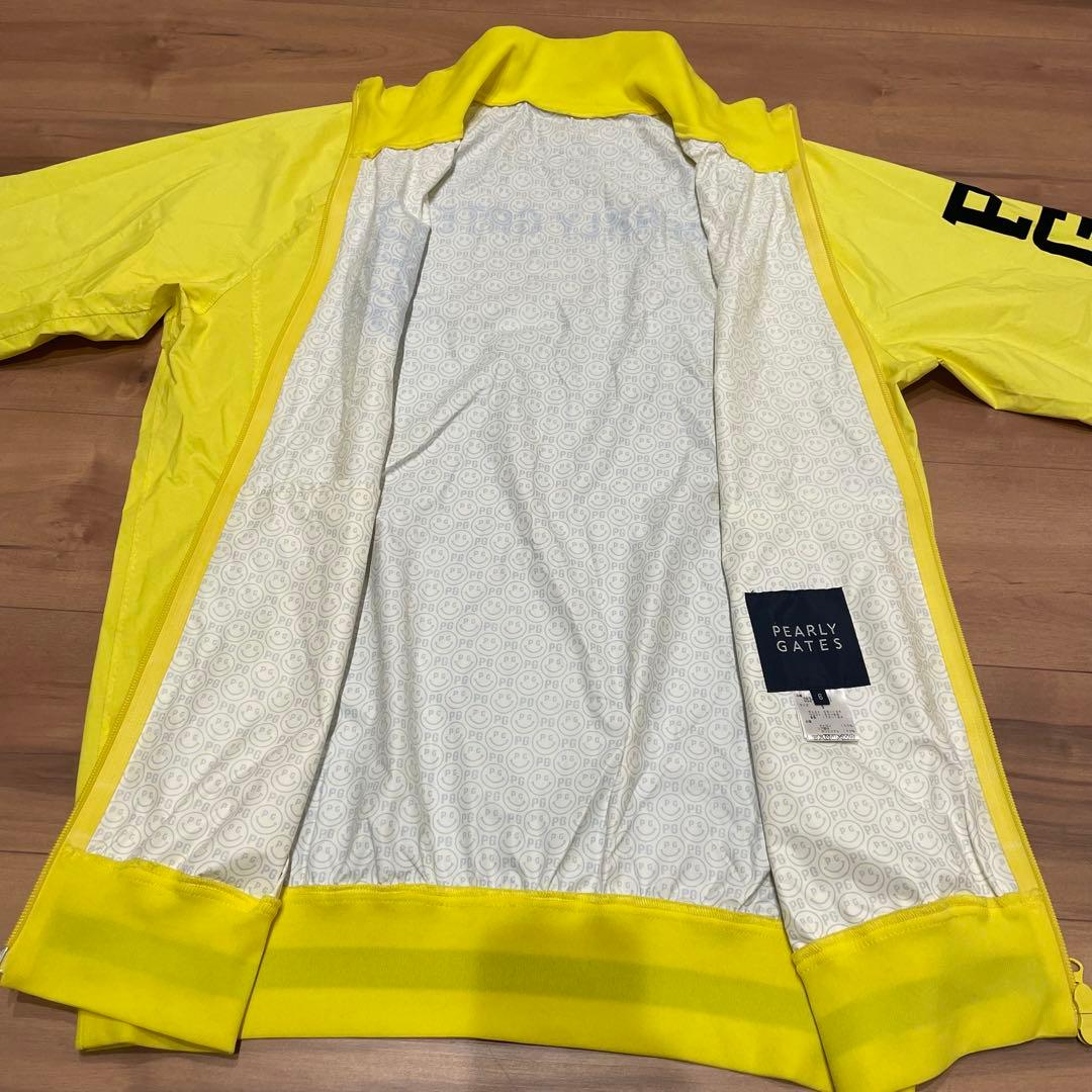 パーリーゲイツ PEARLYGATES ジップジャケット 薄手 イエロー 6