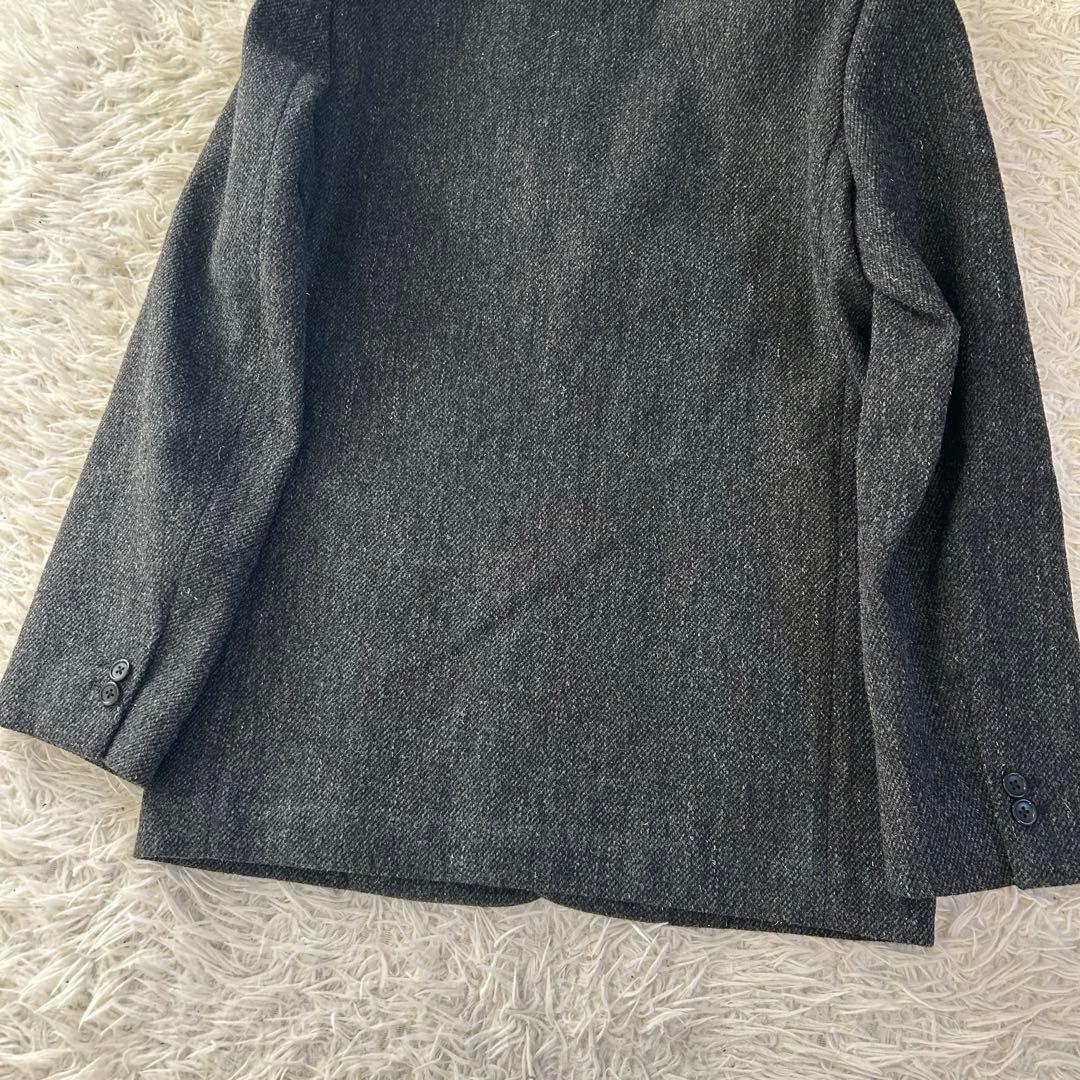 極美品　MARGARET HOWELL ツイード　テーラードジャケット　グレー