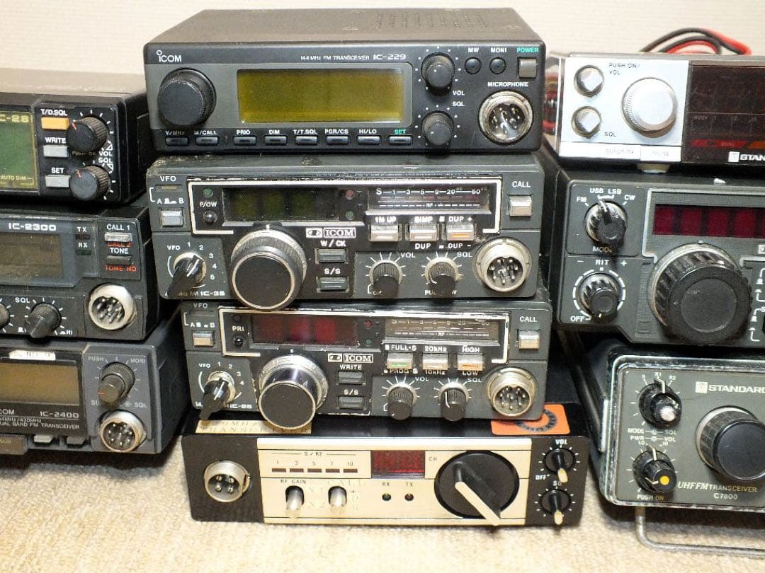 モービル機 １０台　ジャンク品