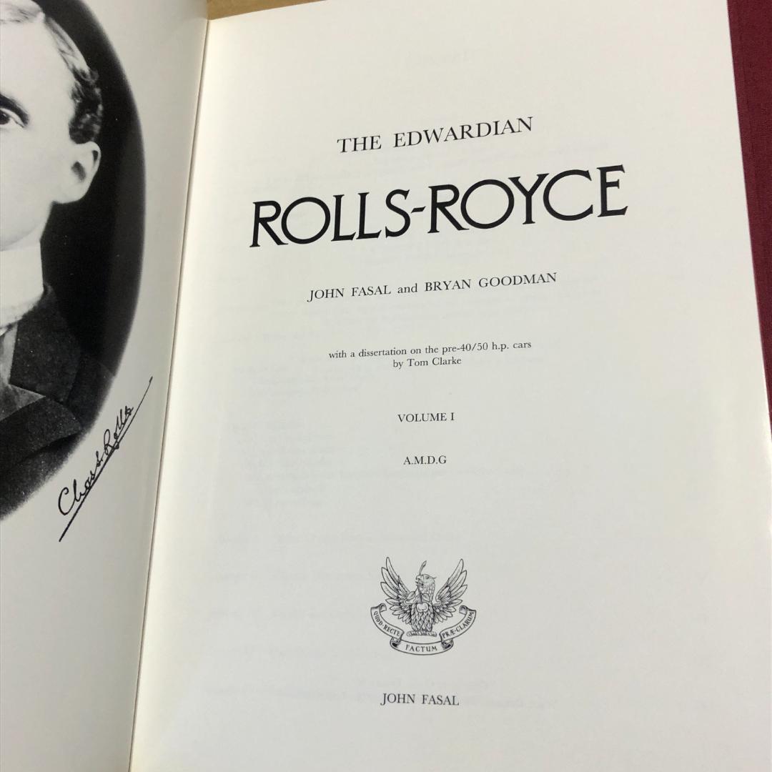 洋書 Edwardian Rolls-Royce