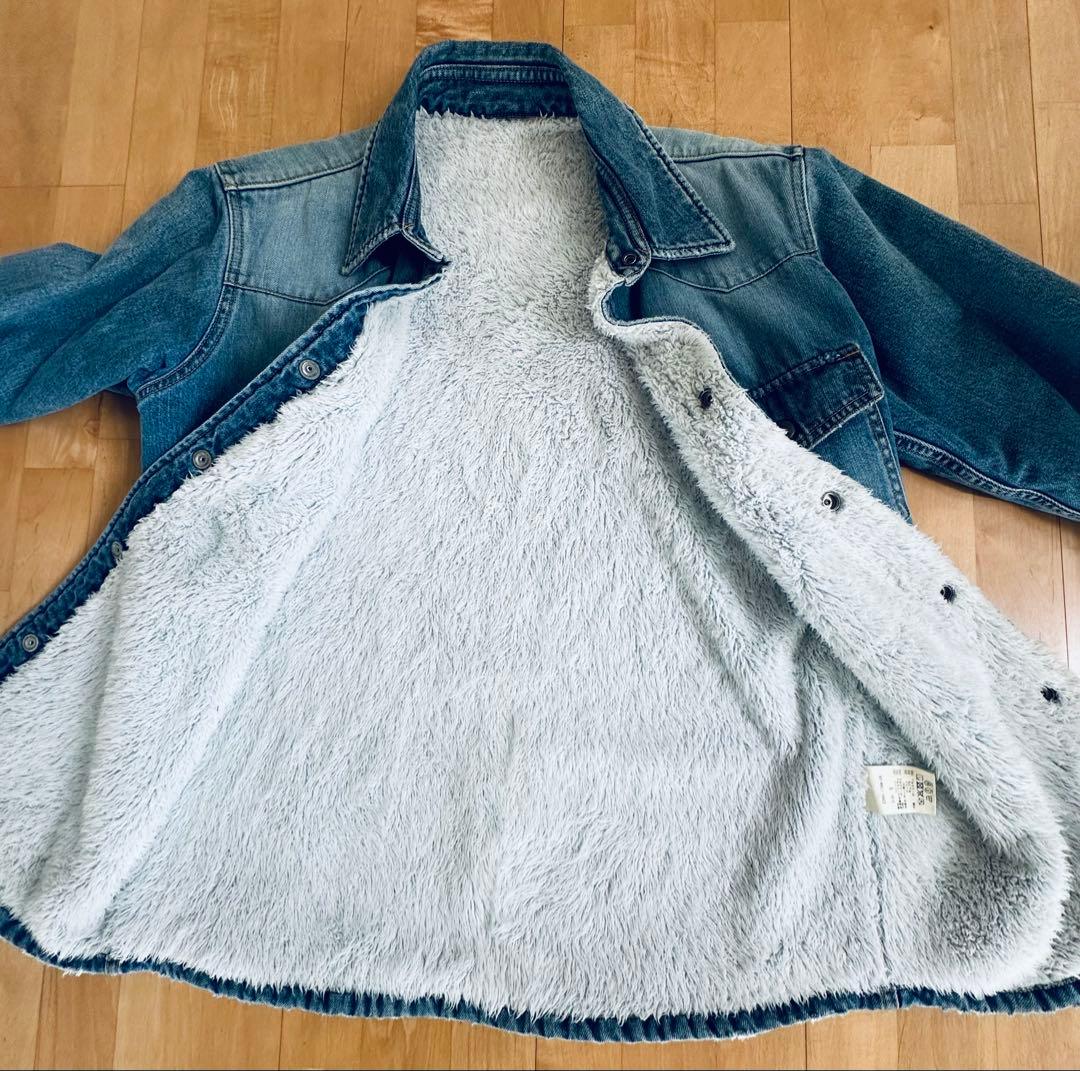 ロンハーマン神戸店購入　ボア裏地付きデニムジャケット
